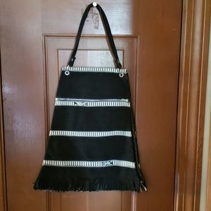 Fun & funky vintage "saddle bag" purse